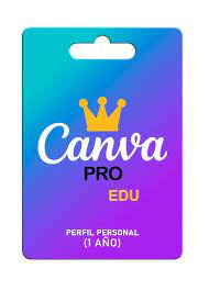 CANVA EDU Pro 1 mes renovable
